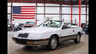 Match Highlights 1988 Chrysler LeBaron For Sale - Walk Around Video (61K Miles)