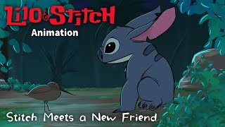 Stitch Meets a New Friend - Lilo & Stitch Animation Stitch Meets a New Friend - Lilo & Stitch Animation