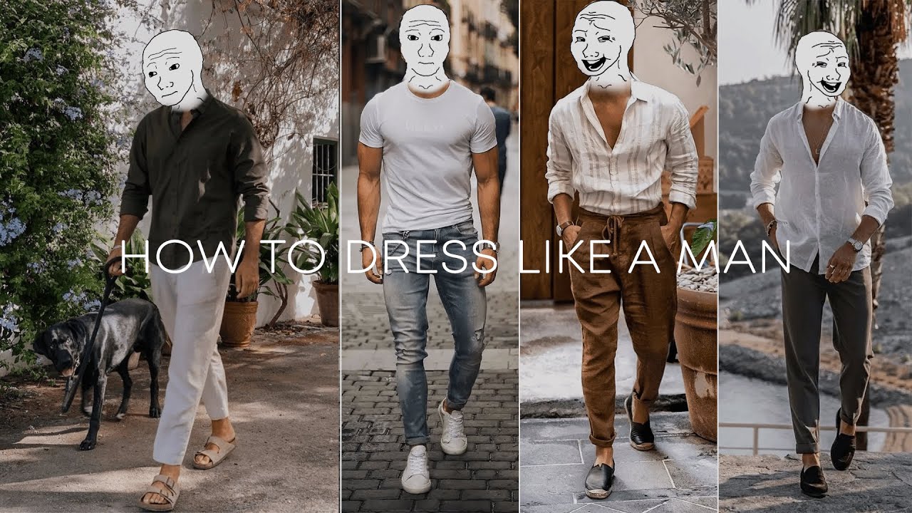 How To Dress Like A Man! - YouTube