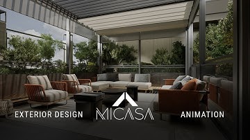 Terassa & Kitchen Design | Animation | Unreal Engine 5