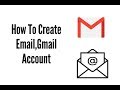 How To Create Email,Gmail Account On Easy Way!!!!!!!!!