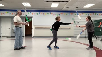 Roundabout (revisited): Juggling Takeouts Pattern