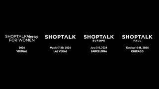 Shoptalk Live Stream