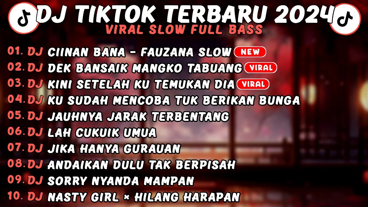 DJ VIRAL TIKTOK TERBARU 2024 || DJ CIINAN BANA FULL SONG BY MAMAN FVNDY SLOWBASS