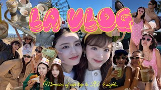 【LA VLOG】人生初!!!ロサンゼルスへ✈️ニコルと4泊6日間の様子🥰🫶/Disney/Shopping/Hotel/❤️