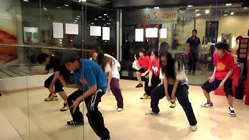 [Locking] Beginner Open Class - Jannson 4th Mar 2011, Natasha Studio Clarke Quay