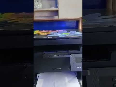 laser Jet Pro MFP M126a Printer Light Blinking Problem #hp #m126a #laserprinter