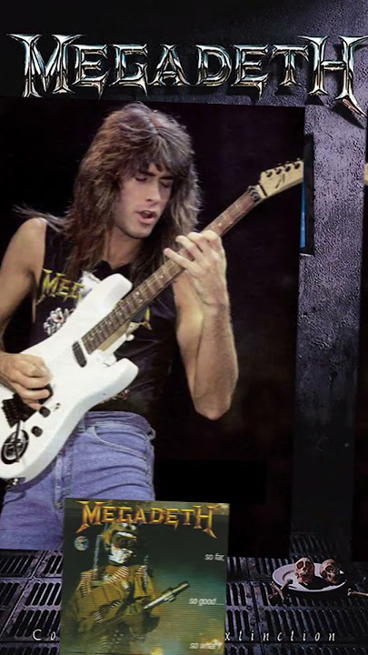Every Megadeth Guitarist in Under 60 Seconds #metal #music #megadeth #guitarist