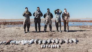 Waterfowl hunting in West Texas with Burning Sky Outfitters