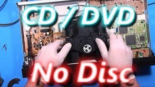 Fixing a Sony DVD / CD player 'No Disc' error.