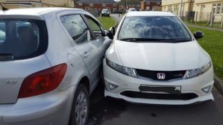 Unsupervised Learner Crashes Car UK Dash Cam