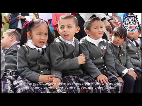 Arrancan campaña para prevenir quemaduras entre niños de Naucalpan