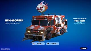How To Get Sweet Tooth Car Body NOW FREE Fortnite (Unlocked Sweet Tooth Rocket League)
