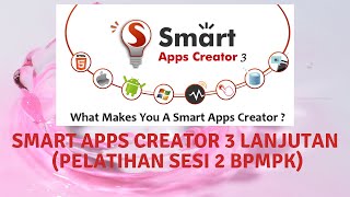 MEMBUAT APLIKASI ANDROID DENGAN SMART APPS CREATOR 3 (LANJUTAN PART II) screenshot 5