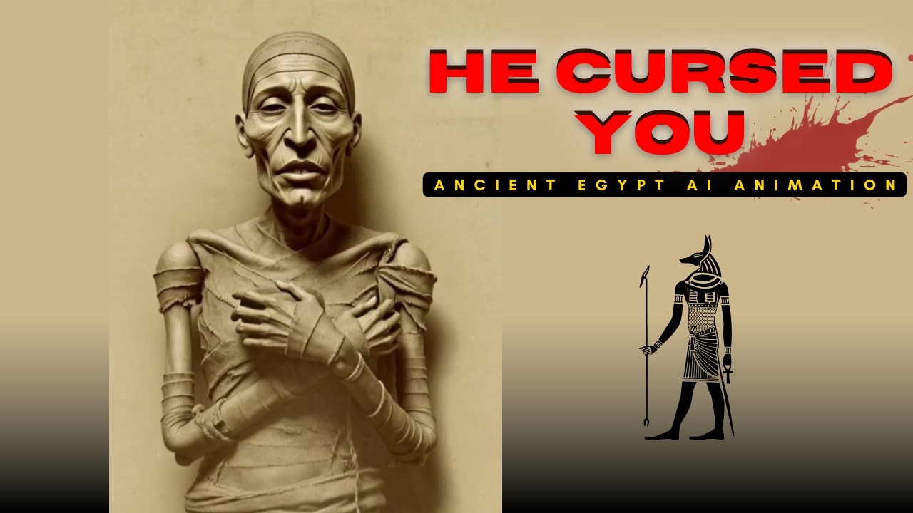 Ancient Egypt's FORBIDDEN Photos COME TO LIFE — Ramesses II Speaks His Curse (AI Restoration)