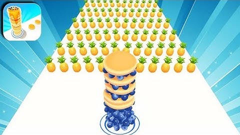 Pancake Run Games All Levels Gameplay Walkthrough iOS,Android Update Cake & Fruit Runner PUNWSA