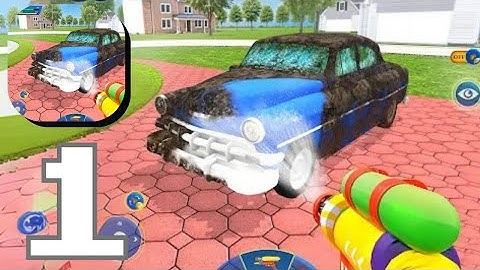 Pressure Wash Cleaning - Gameplay Walkthrough Tutorial All Levels Mobile Game (Android, iOs) NEW