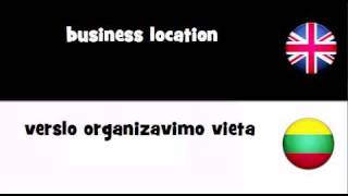 TRANSLATE IN 20 LANGUAGES = business location