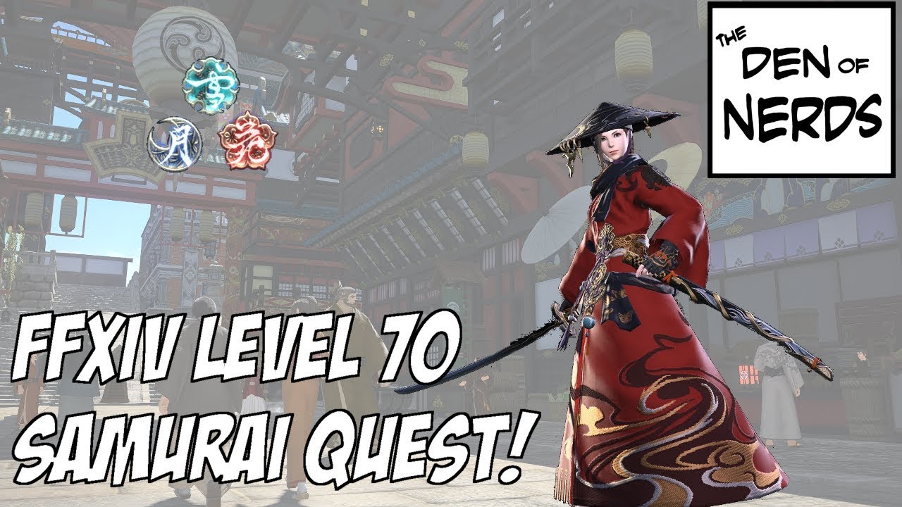 Ffxiv Stormblood Level 70 Samurai Quest The Battle On Bekko Youtube