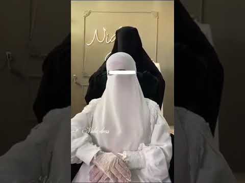 عروسه منتقبه ماشاء الله اللهم بارك 