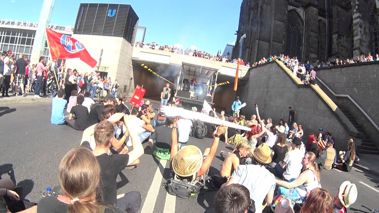 Global Marijuana march 2016 Köln