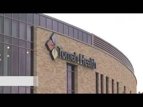 newspaper mockup Tomah Health prepares for opening in October