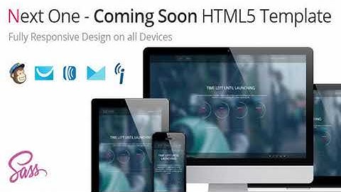 Next One - Coming Soon HTML5 Template | Themeforest Website Templates and Themes