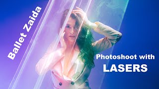 Ballet Zaida Photoshoot with LASERS at FDPhotoStudio in Los Angeles