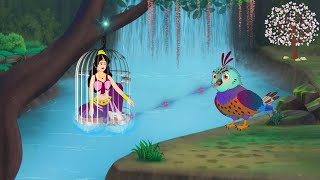 জাদুময় পাখি। ভাগ্যের খেলা। Notun Bangla Golpo! Moral story ! Bangla Cartoon! screenshot 4