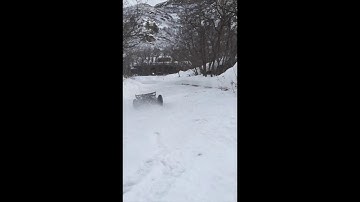 Arrma Typhon 4s Snow Bash! #shorts