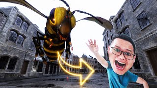 Giangcady biến con ong thành khổng lồ ,anh Min bị con ong khổng lồ đuổi và đốt vào mông - Part2