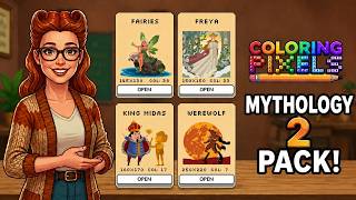 Just For Fun ~ Coloring Pixels ~ Mythology 2 screenshot 1