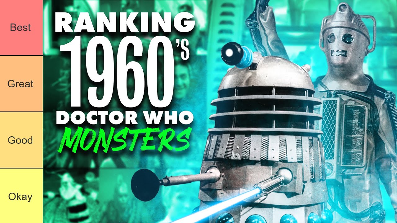 Ranking 60's Doctor Who Monsters | Doctor Who Tier List