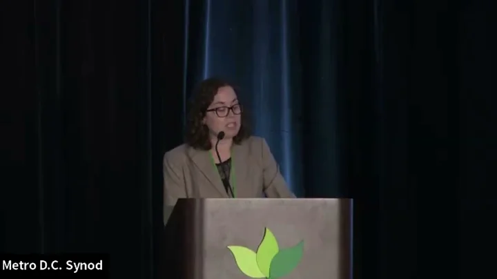Report of the Synod Vice President, Jennifer Slagl...