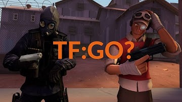 TF2+CS:GO (VScript Mod) How to Play with bots + Gameplay