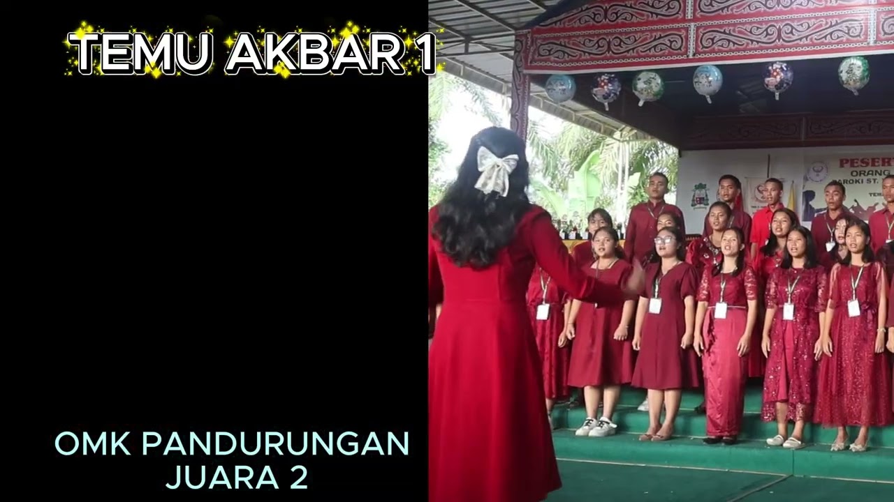 Temu AKBAR OMK Paroki Pinangsori// Gel 1//omk//pandurungan