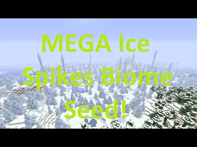 ☆Minecraft Xbox 360 + PS3: TU31 Rare Biomes Seed - Ice Spike