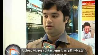 Rakesh N Rao, Telematics4u Services Pvt. Ltd, India Soft-2012, Hyderabad - hybiz.tv screenshot 4