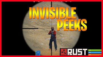 INVISIBLE PEEKS! - Rust #shorts