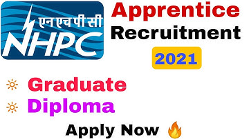 NHPC APPRENTICE RECRUITMENT 2021