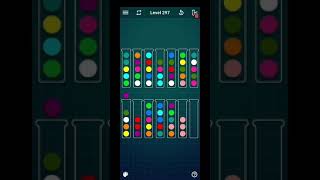 Ball sort puzzle level 297 screenshot 5