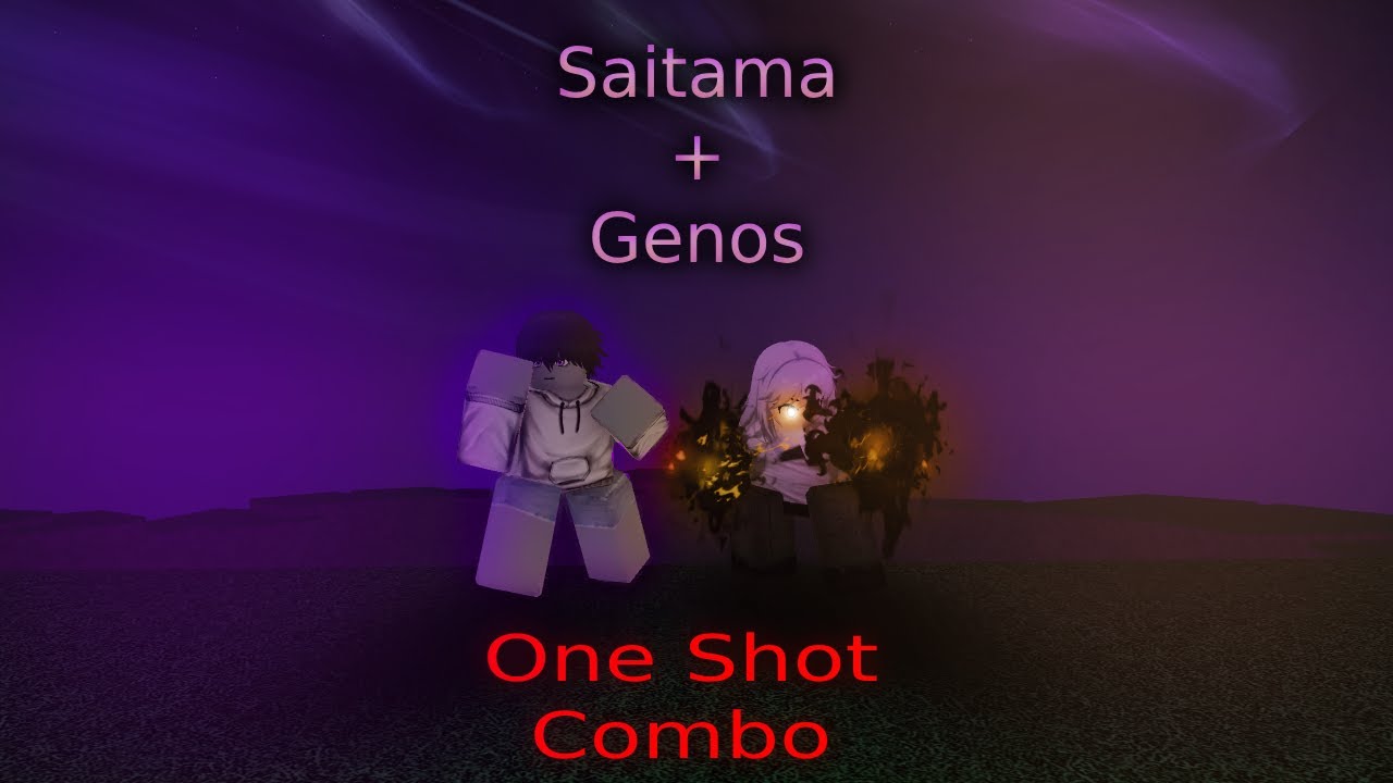 Saitama + Genos One Shot Combo | The Strongest Battlegrounds - YouTube