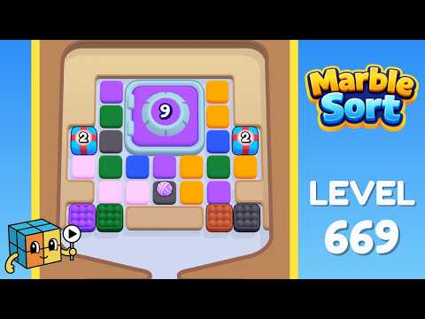 Marble Sort level 669 walkthrough video cover