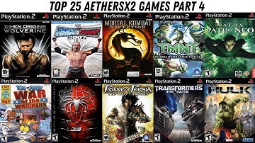 TOP 25 AETHERSX2 GAMES PART 4 | AETHERSX2 GAMES | PS2 GAMES  | AETHERSX2