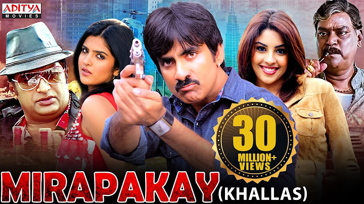 Mirapakay (Khallas) New Released Full Hindi Dubbed Movie| Ravi Teja | Prakash Raj | Richa | Deeksha