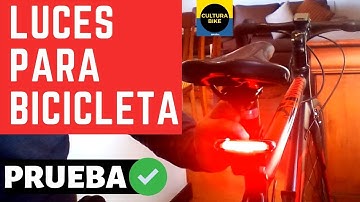 Luces para Bicicleta | Probamos esta luz, excelente desempeño, recargable, brillante, bajo costo