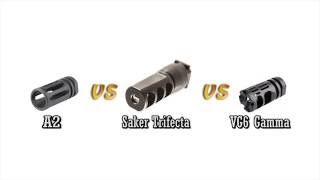 VG6 Gamma Muzzle Brake  VS  others - Comparision