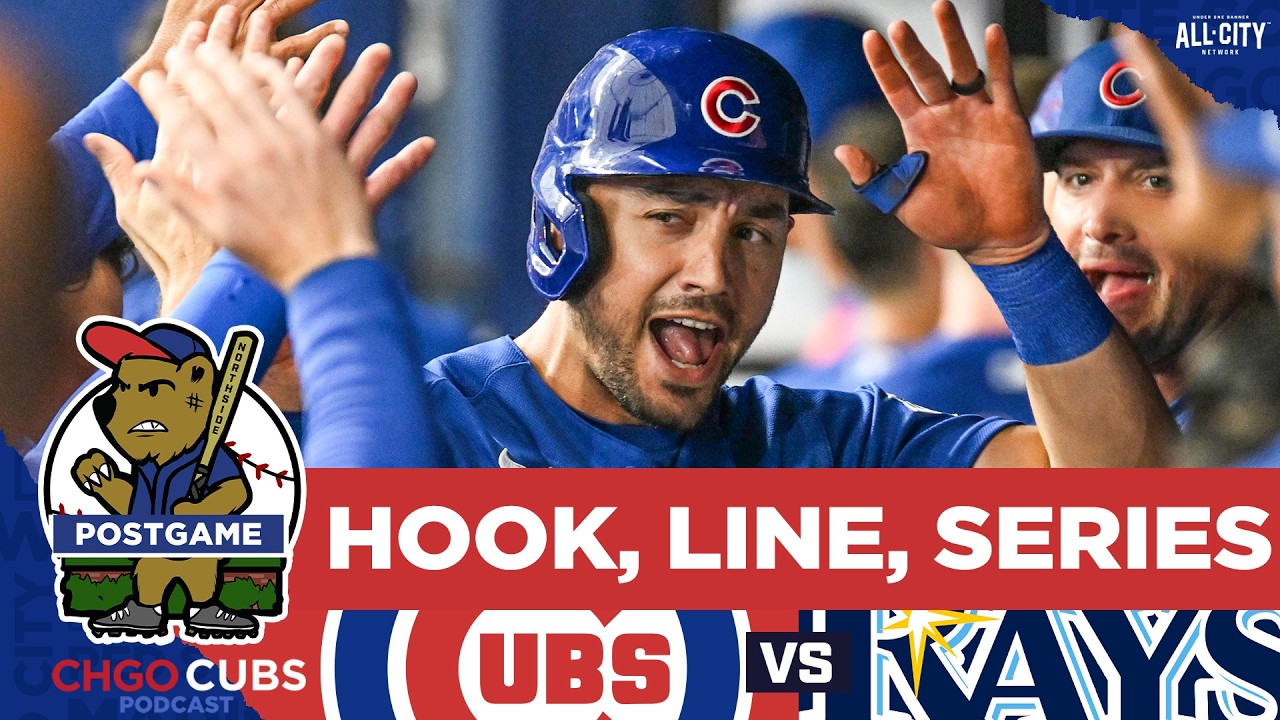 CUBS POSTGAME: Chicago Cubs WIN SERIES vs Rays & Michael Conforto HEATING UP! | CHGO Cubs Podcast