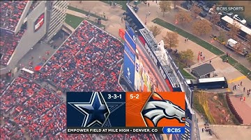 NFL on CBS intro | DAL@DEN | 10/26/2025