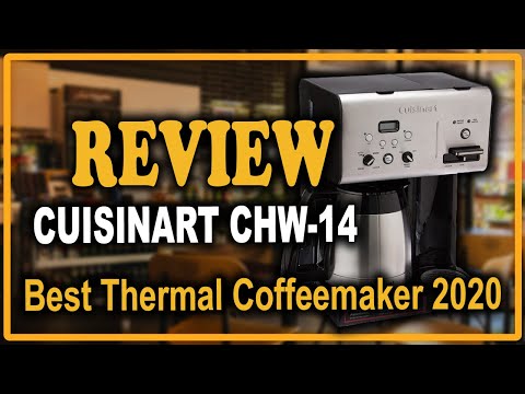 Cuisinart CHW-14 Coffee Plus Thermal Coffeemaker Review - Best Coffee Maker with Thermal Carafe